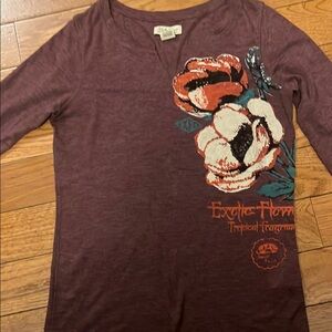 Floral Long Sleeve Top